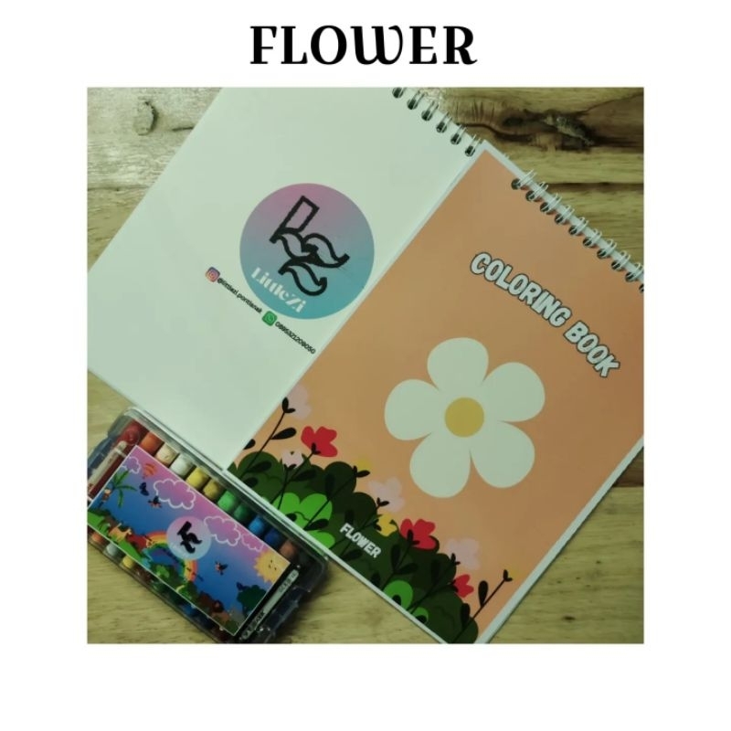 

smart coloring book - flowers