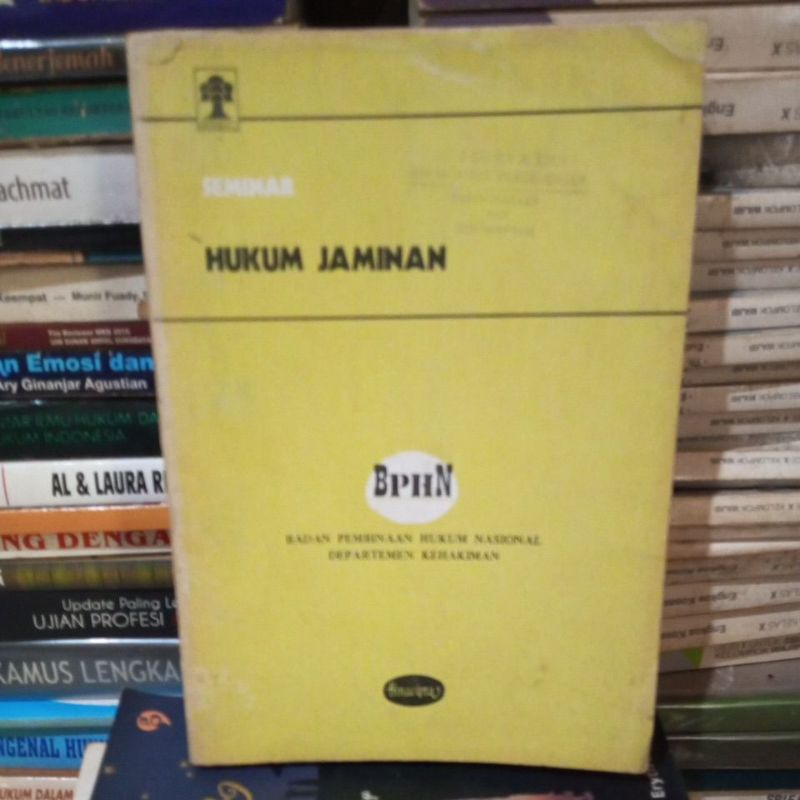 ORIGINAL / buku Seminar hukum jaminan