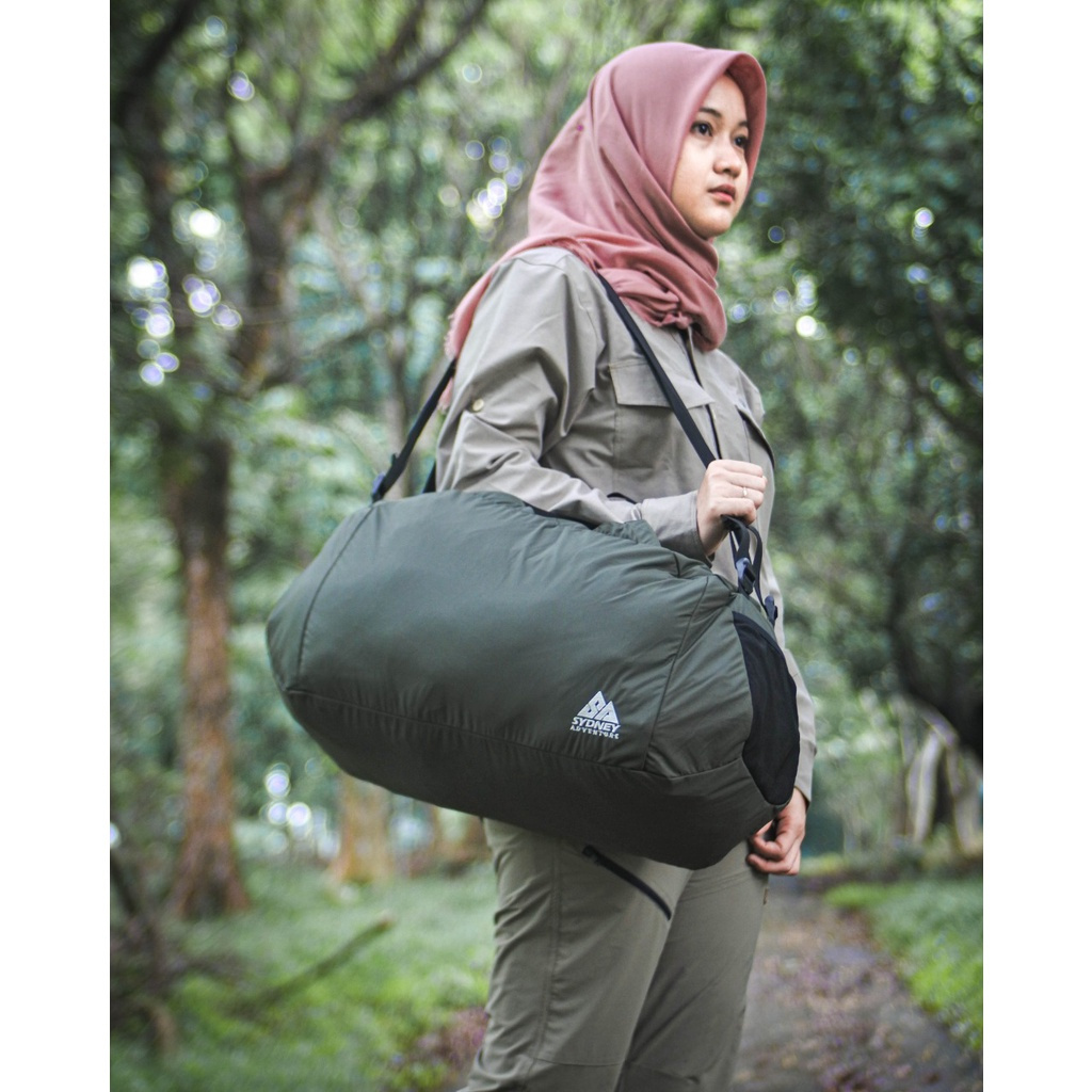 Sydney Adventure Tas Traveling Lipat Ultralight Waterproff / Duffel bag traveling