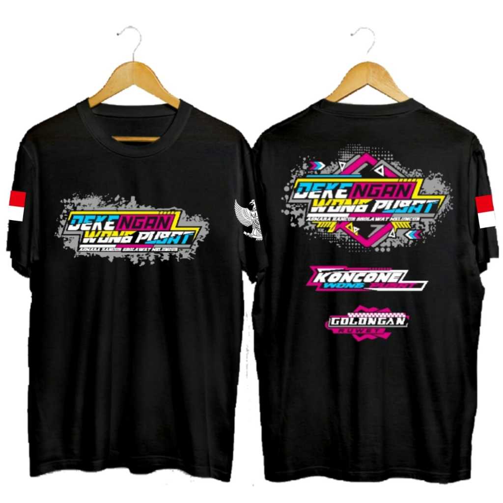 BAJU KAOS DEKENGAN WONG PUSAT