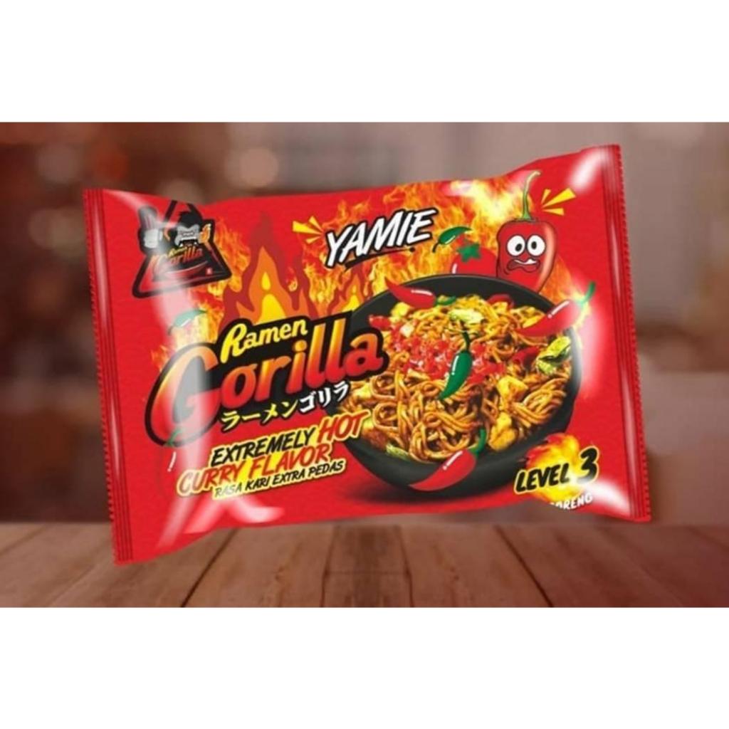 

Ramen Gorilla Yamie Level 3 120 Gr Pedas Level 3