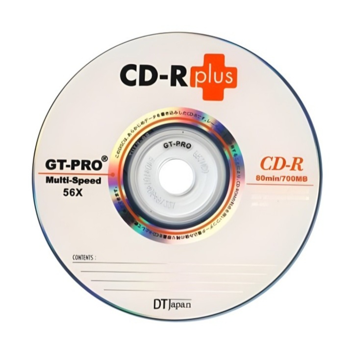 CD R Gt-Pro PLUS cdr GTPRO / GT PRO CD-R Blank Satuan Kaset CD Kosong
