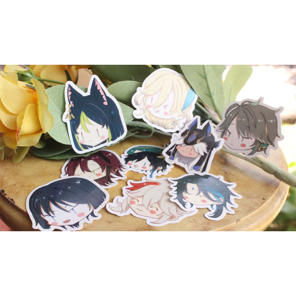 Sticker CHIBI GENSHIN IMPACT FAN-MERCH