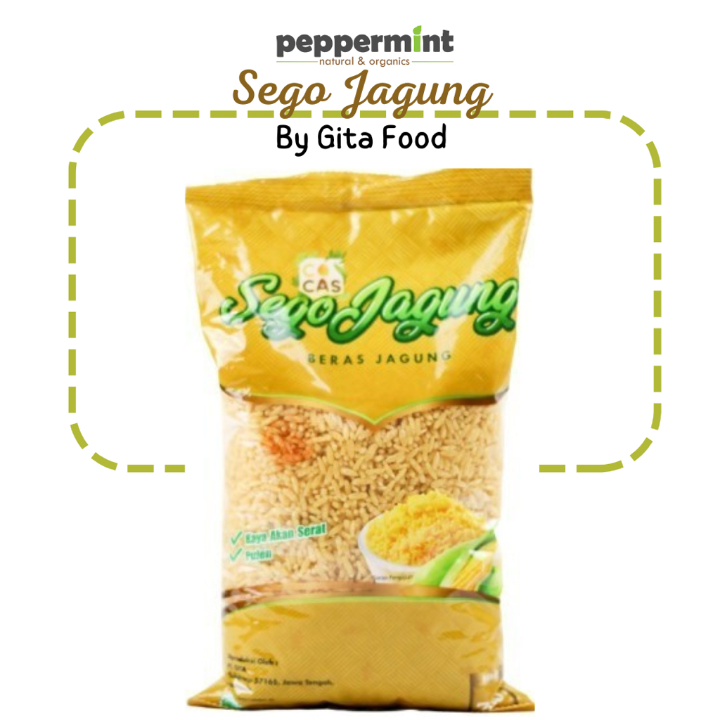 

GF Sego Jagung (700 gram) / Beras Jagung untuk Diet Diabetes Low GI