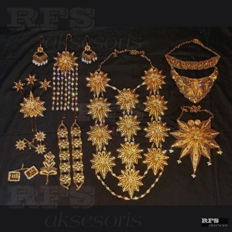Set Aksesoris Pengantin Bugis-Makassar || MODEL 6