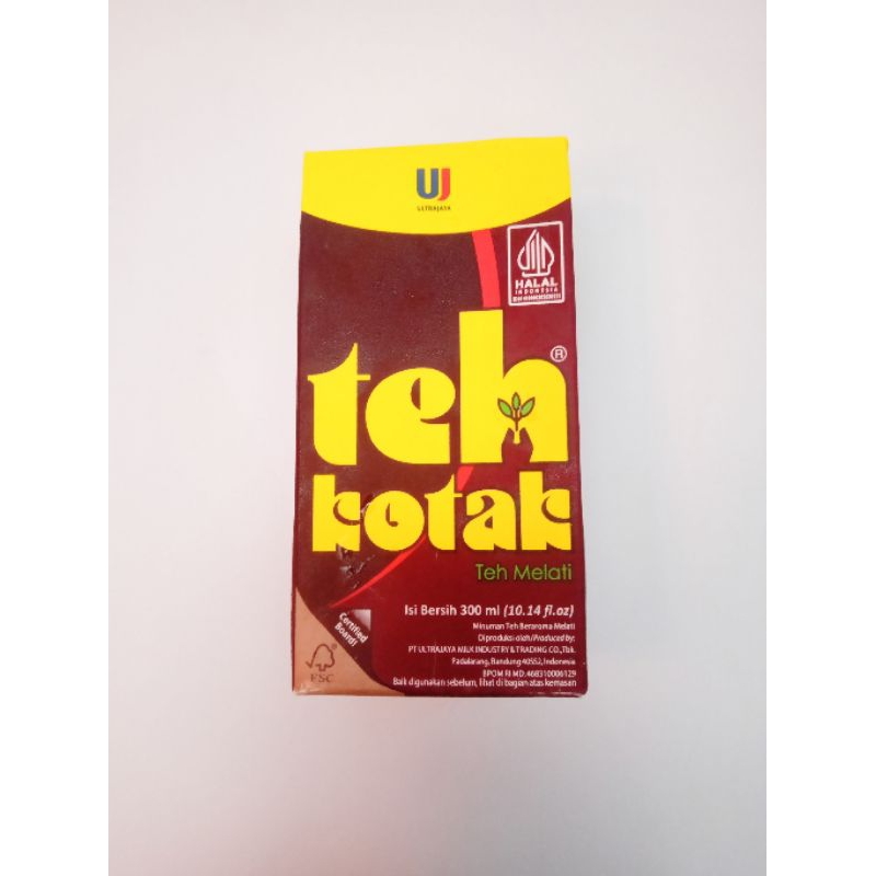 

teh kotak Jasmine tea ultra jaya 300 ml