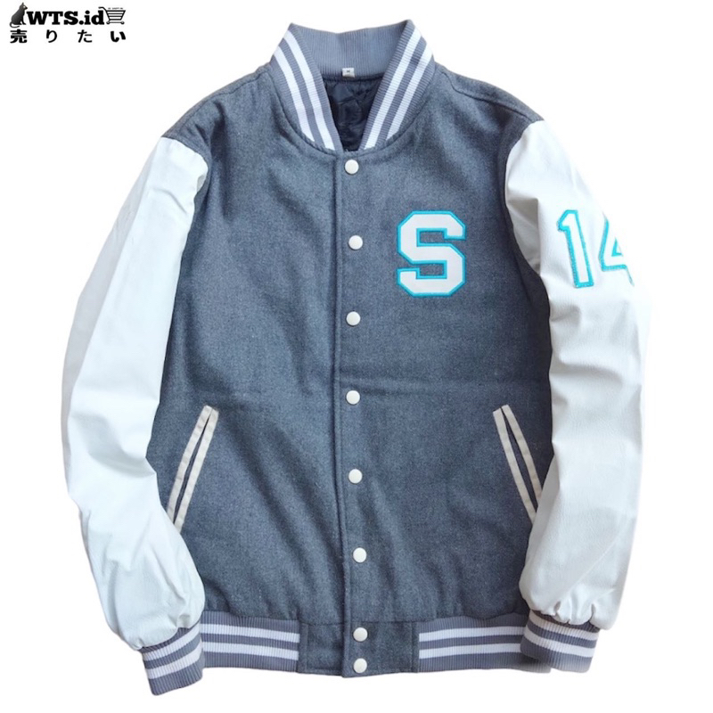 varsity univ leather