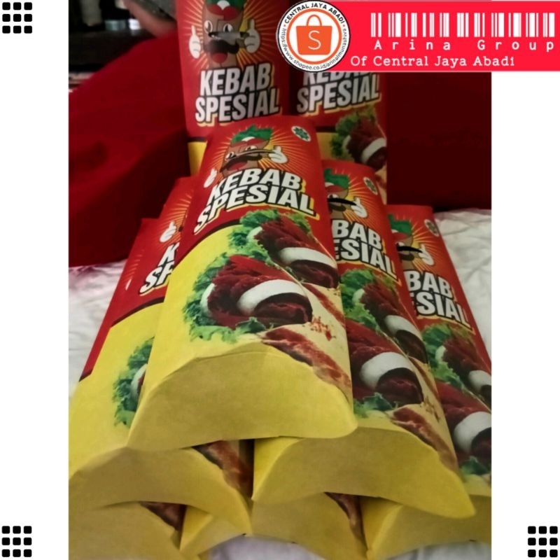

150 LEMBAR KERTAS KEBAB TARIKAN BAHAN DUPLEK PUTIH UKURAN 24 × 9,2 CM HIGH QUALITY TEBAL PRODUK TERBARU | KOTAK KEBAB DUPLEK PUTIH KEKINIAN | DUS KEBAB VIRAL TIKTOK | KEMASAN KEBAB | BOX KEBAB 150 PCS MURAH | TOKO KEBAB OFFICIAL | SHIVACORP 6321