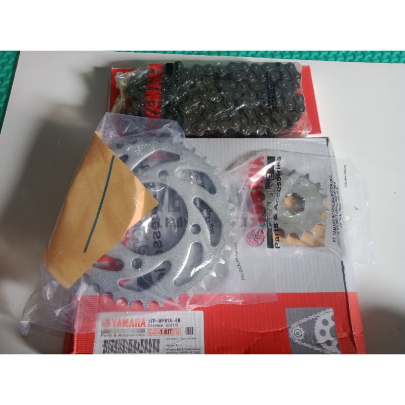 gear set/ Ger set Yamaha. Jupiter z lama. Vega R. fis R. Crypton, Jupiter Burhan, Vega R new, kode p