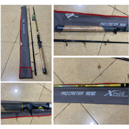 Joran Pancing BC Murah Line 4-10Lb X Puyu Pro Caster procaster 602 662