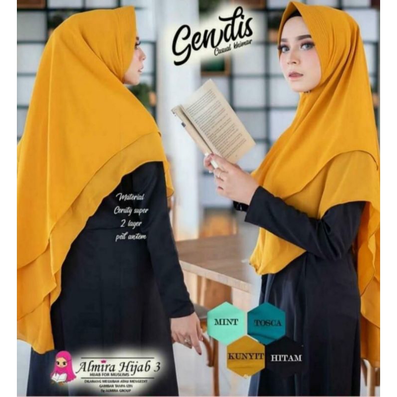 Hijab Khimar Syar'i Jumbo