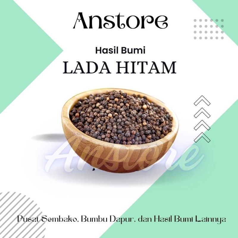 

Lada Hitam berat, black pepper