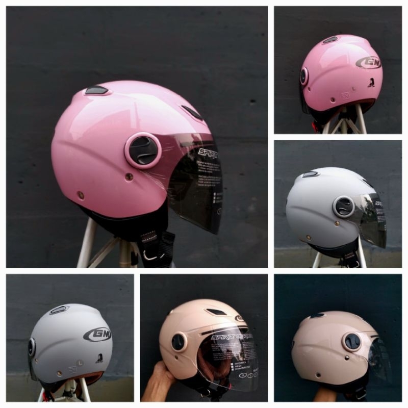 HELM GM VENUS HIJAB ORIGINAL/HELM MOTOR RETRO HIJAB/HELM VESPA