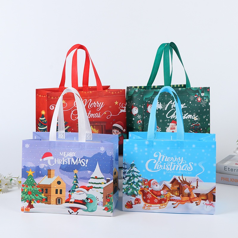 

32x17x25cm Christmas Bag. Tas natal. Hampers natal