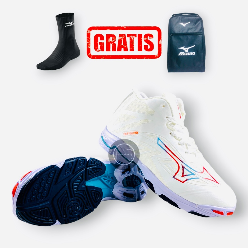 Sepatu Voly Mizuno Wlz 7 Mid Unisex Sepatu Volly Mizuno Wlz7 Mid Murah Sepatu Volley Mizuno Wave Lig