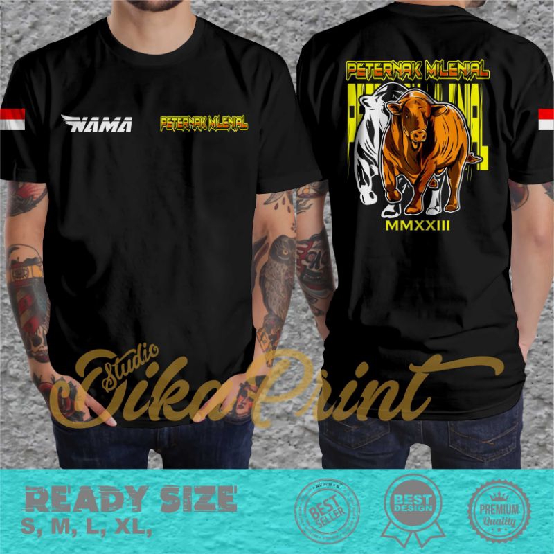 Kaos Peternak Sapi Milenial MMXXIII