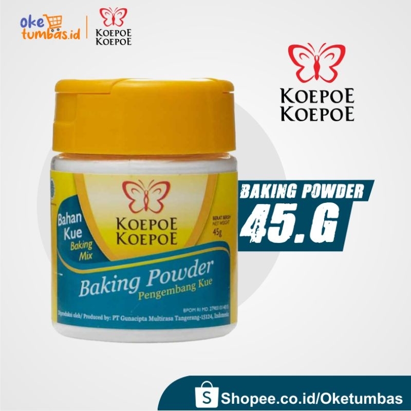 

Baking powder koepoe koepoe pengembang kue 45G