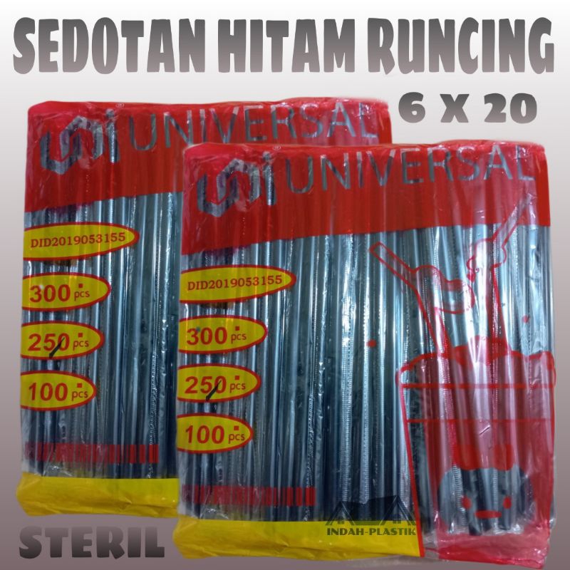 SEDOTAN PLASTIK RUNCING Warna HITAM