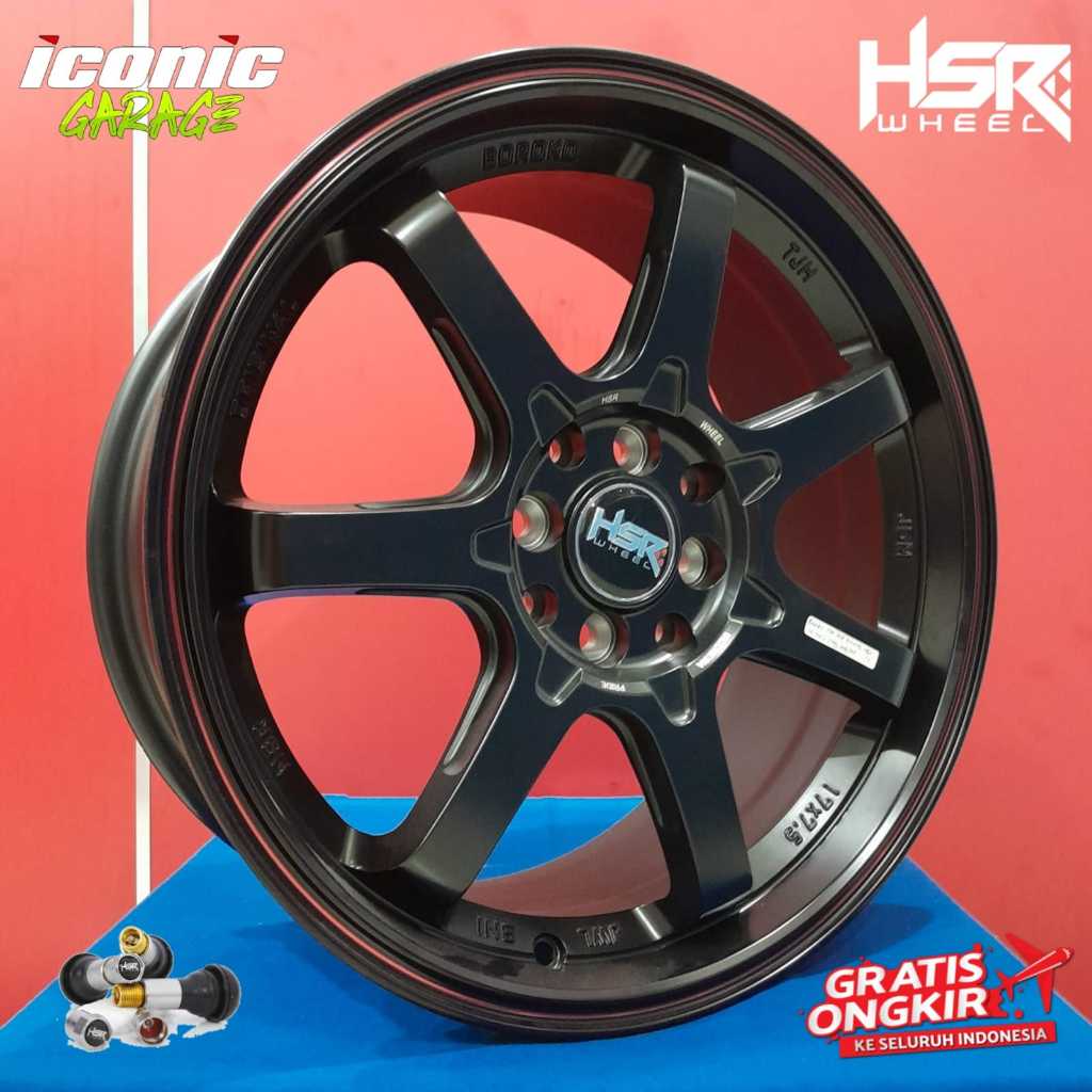 jual velg ring17 mobil avanza,xenia,yaris,jazz,city pelek HSR BOROKO TJH toko ban/velg hsr palangkar