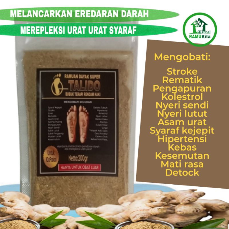 

Ramuan Dayak super TALIDO 200 gram