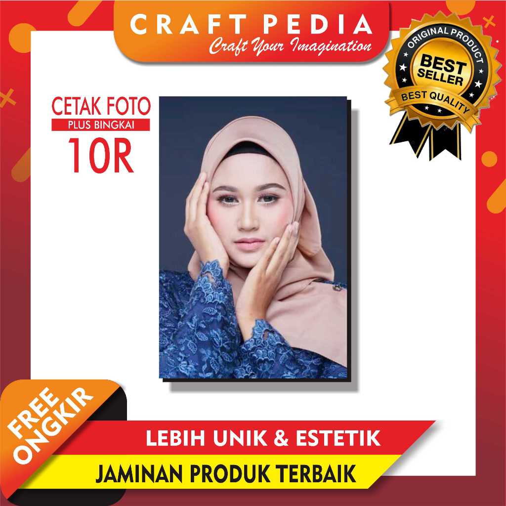 Cetak Foto Bingkai 10R