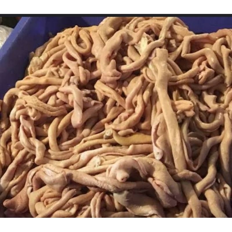 

Usus mentah ayam Merah/Petelur