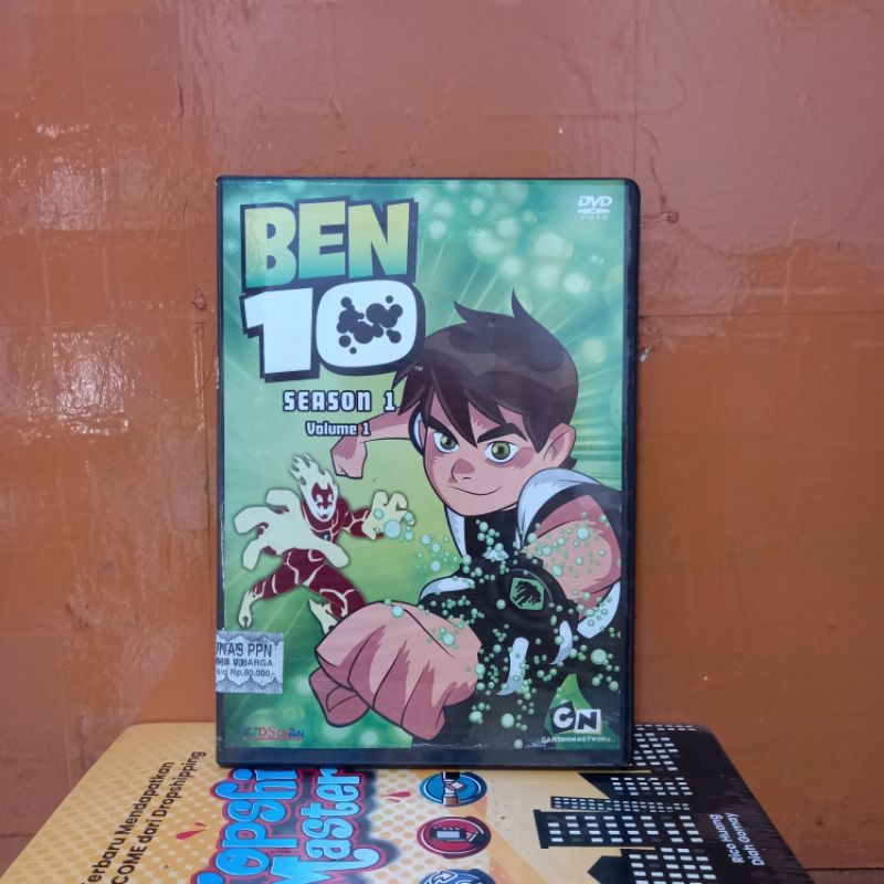 DVD ORIGINAL BEN 10 BAGIAN 1 VOL 1-4