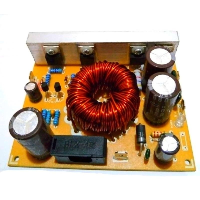 kit mini inverter dc12v to 65v ct 7A