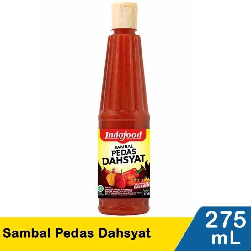 

Indofood Sambal Pedas Dahsyat 275Ml