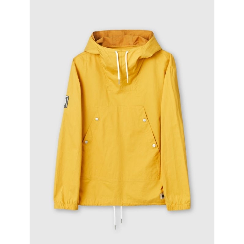 Pretty Green Cotton Overhead Jacket Yellow Original