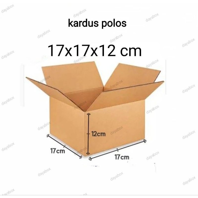 

PROMO BOX KARDUS PACK UK 17X17X12 CM