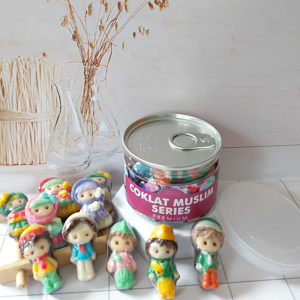 

Coklat Muslim Series Homemade Coklat Miniature Boneka