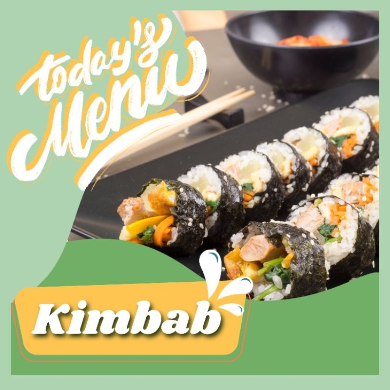 

kimbab | gimbab | sushi Korea (instan courier only)