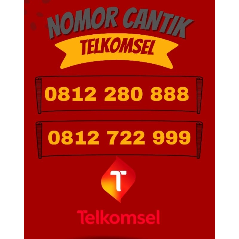 Nomor cantik telkomsel 10 digit ekor 888 dan 999