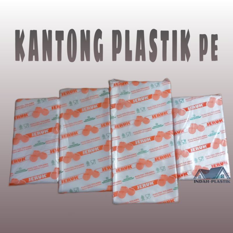 KANTONG PLASTIK ES Merk JERUK