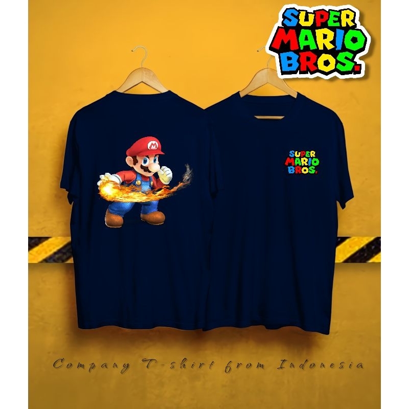 KAOS DISTRO MURAH MARIO API TERBARU BAJU PRIA TERBARU