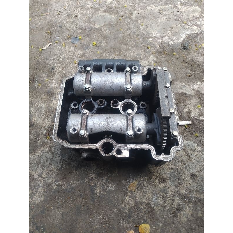 cilinder head set boring Kawasaki ninja 250 karbu