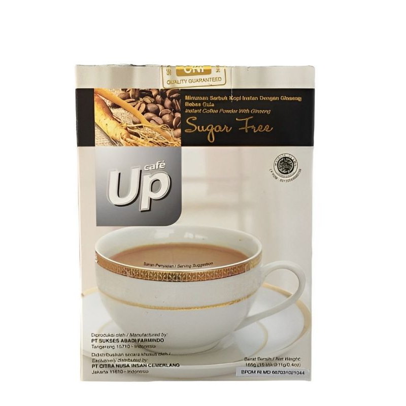 

UP SUGAR FREE (CNI 100 % ORIGINAL KOPI RENDAH KALORI)