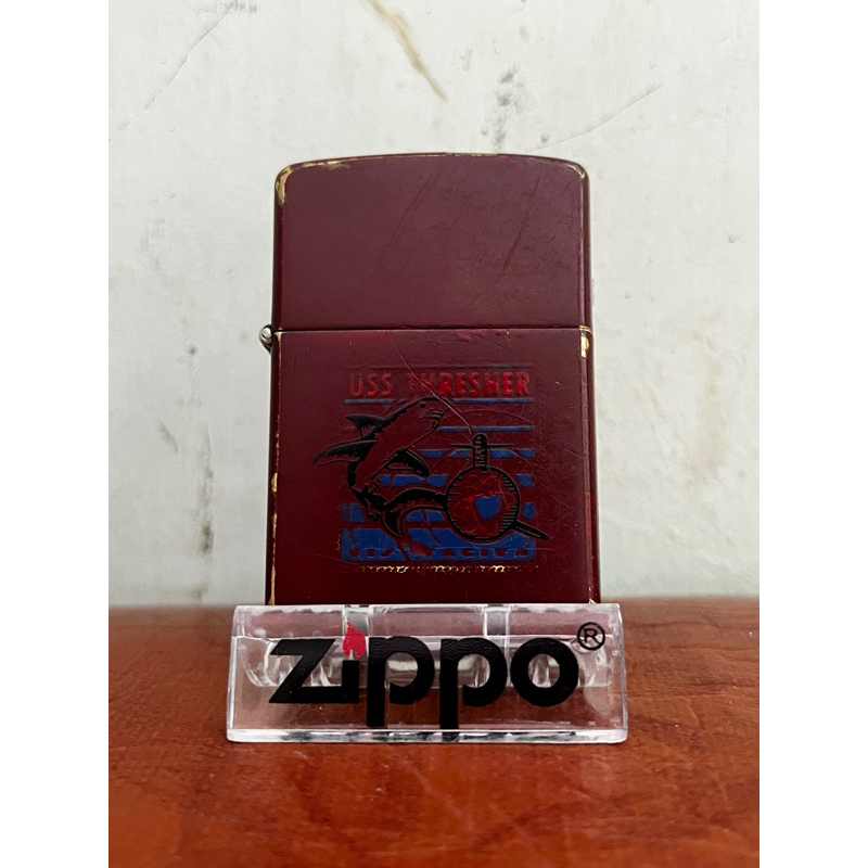 Zippo USS THRESHER Original USA tahun 1989