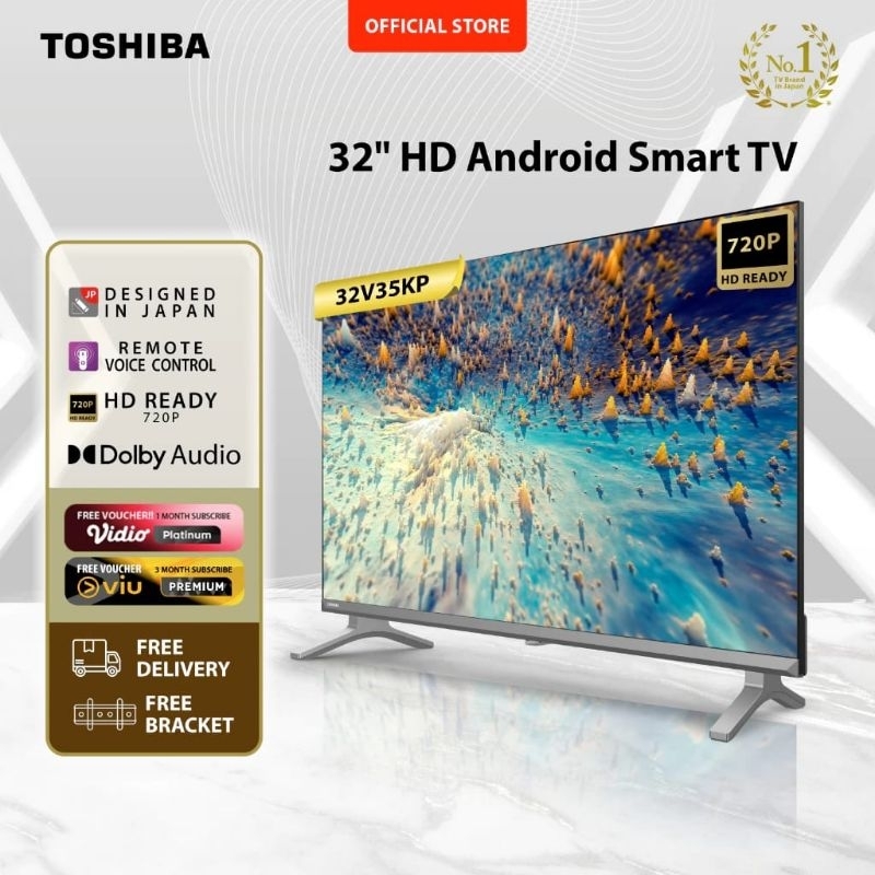 TV TOSHIBA LED TV ANDROID 32 INC V35KP
