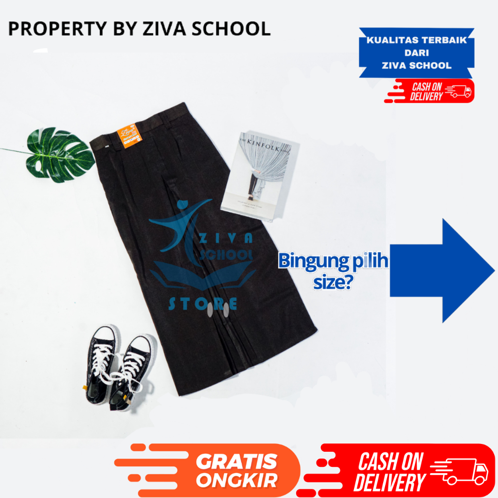 ROK SEKOLAH  ROK SERAGAM SMA/SMP/SD PRAMUKA SPAN/rok murah/cod/rok viral/rok seragam/rok laris/rok b
