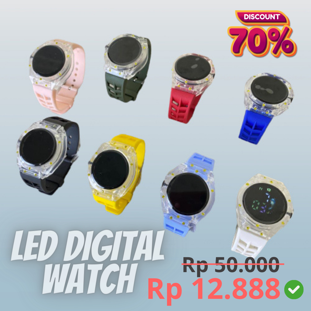 Jam Tangan Digital Smartwatch Waterproof Anti Air / Jam Pintar Anak / Anak-anak Smartwatch Tahan Air