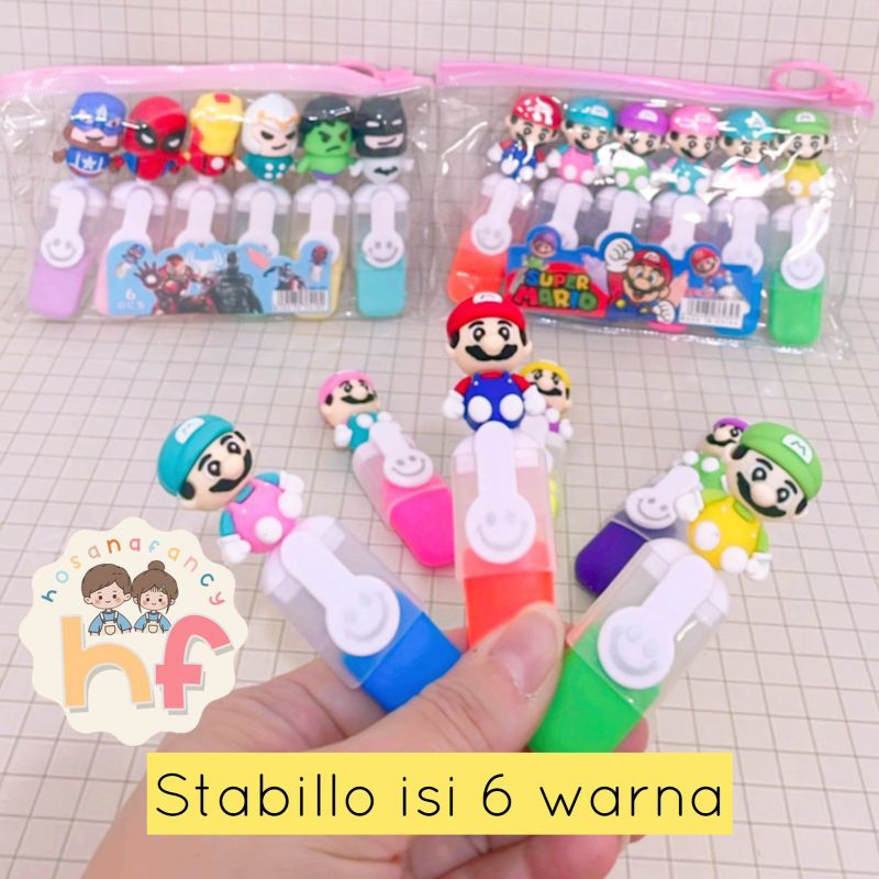 

Stabilo Highlighter Mario Avenger Marvel -- MC156