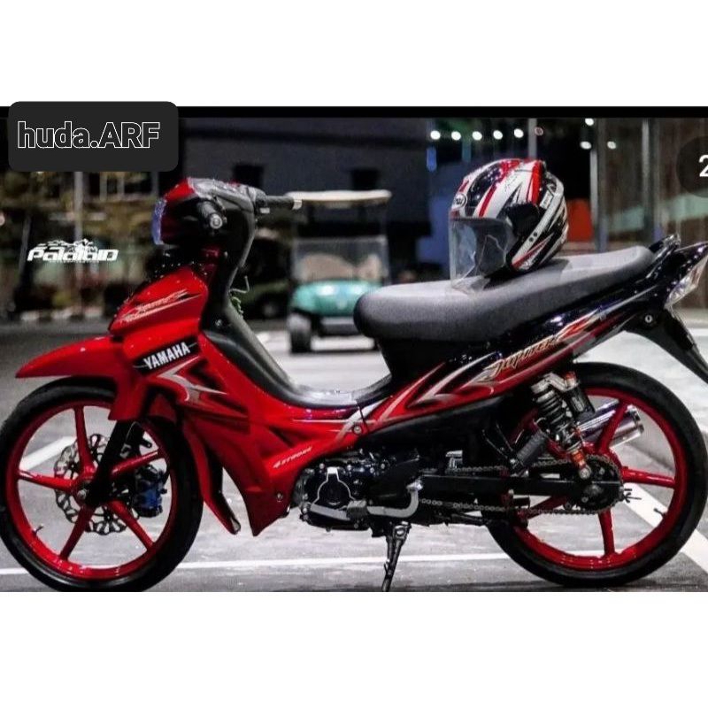 striping sticker lis decal standar ori yamaha jupiter z 2006 jup z burhan