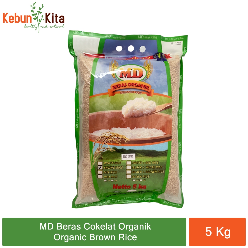 

MD Organic Brown Rice - Beras Coklat Organik 5 Kg