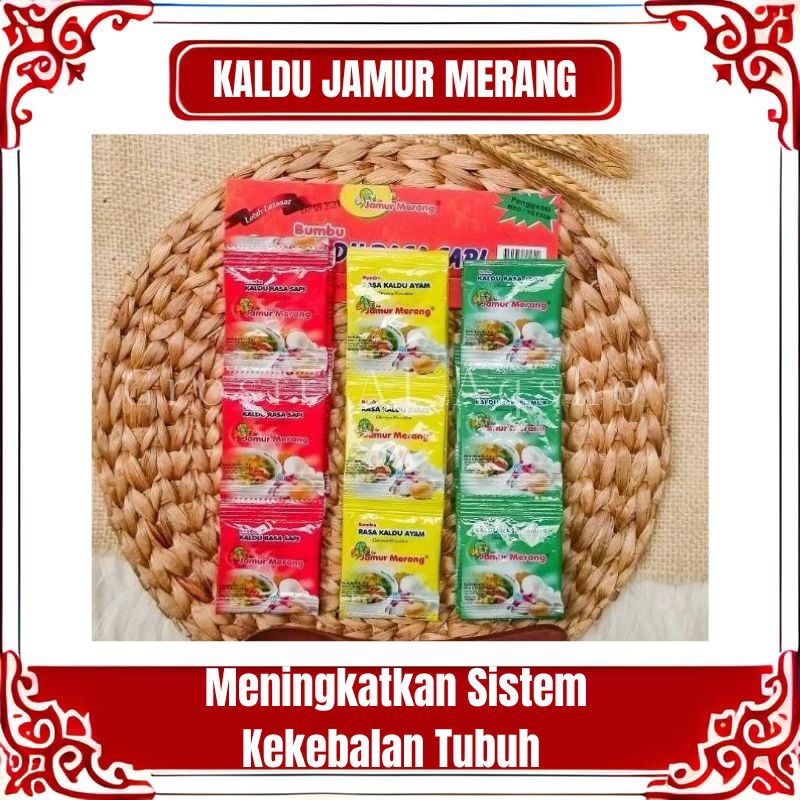 

KALDU ALAMI JAMUR MERANG NON MSG/PENGANTI MSG/BUMBU MASAKAN ALAMI