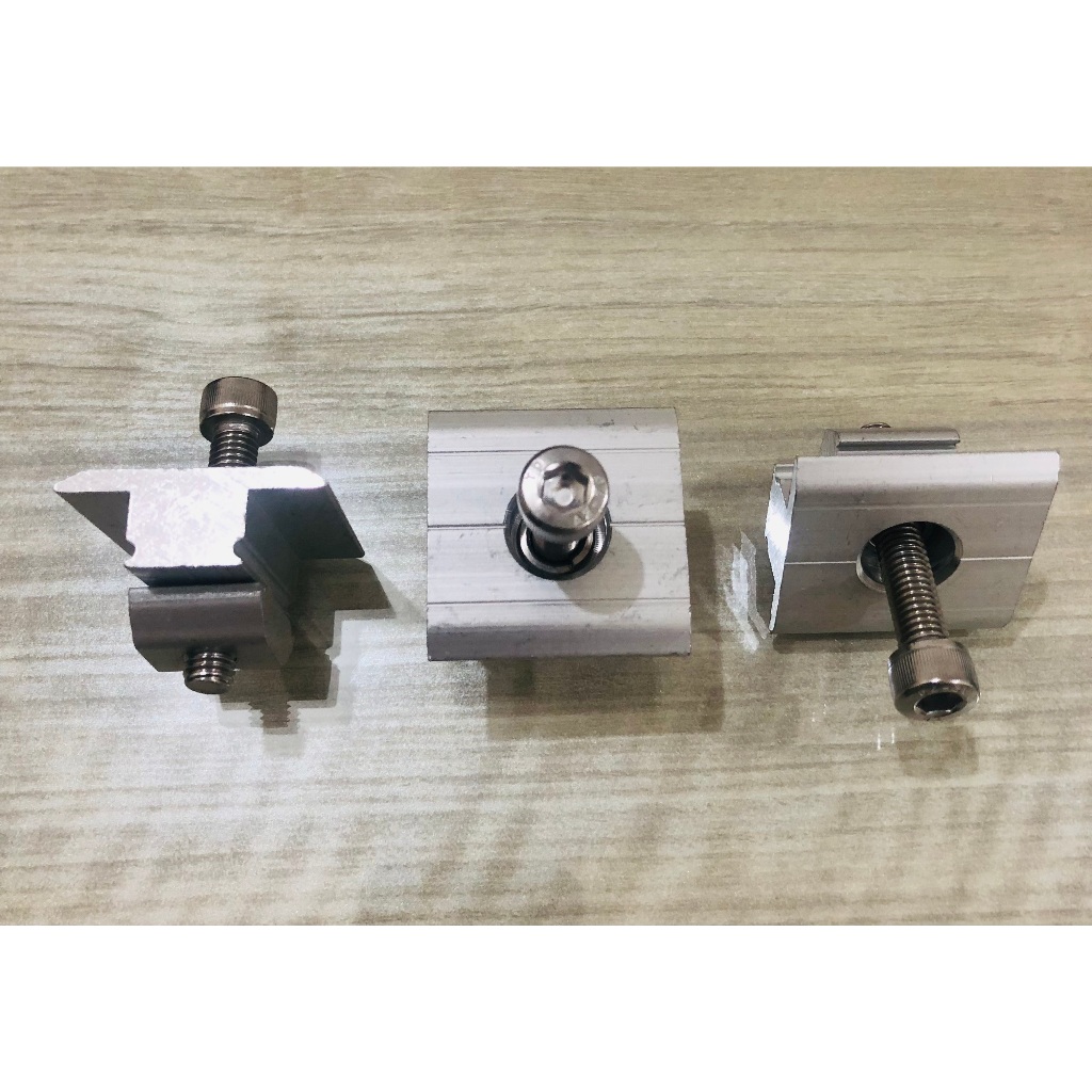 Mid Clamp Mounting PV Solar Panel Surya Mid Klem Inter Clamp 30mm 35mm