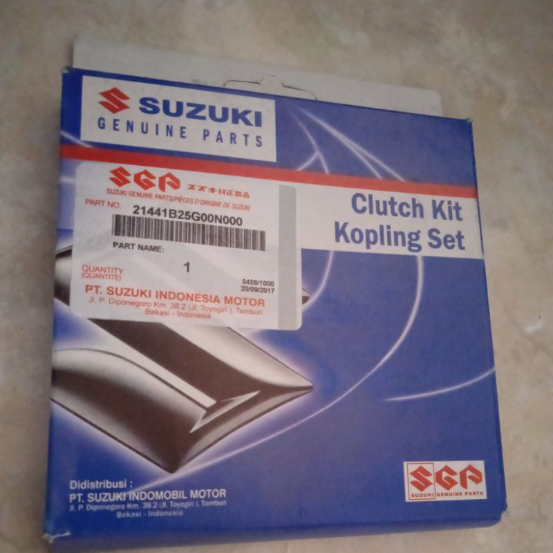 B25G - Pelat Kopling plat Kampas Kopling Satria FU 150