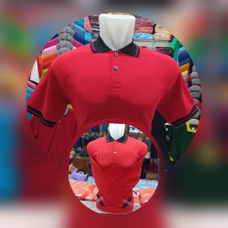 NEW Kaos kerah polo premium / t-shirt kerah by 607 pratama full cotton