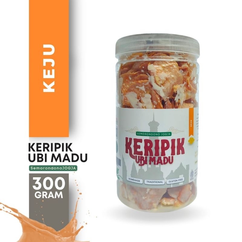 

Keripik Ubi Madu Keju 300gr SemorondonoJOGJA